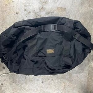 Eddie Bauer Black Canvas Duffel Bag Outdoor‎ Gear Travel Luggage